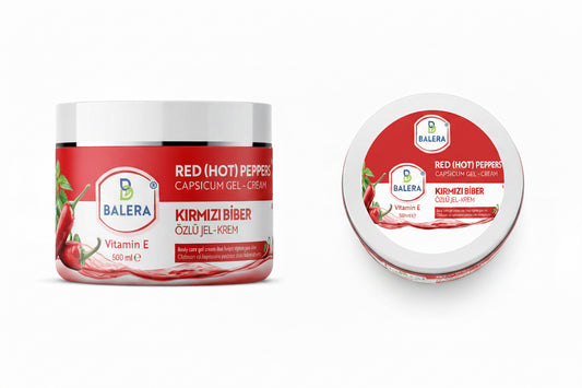 VeraKür Wellness™ Kırmızı Biber Özlü Selülit Giderici Jel Krem